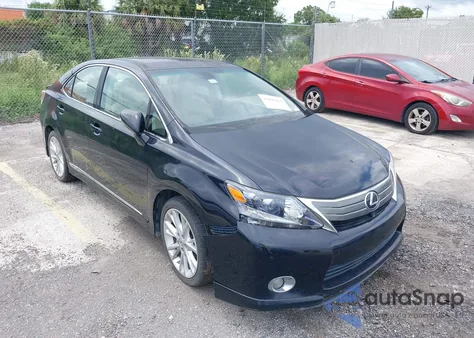 2011 Lexus Hs 250H Premium z USA, uszkodzony, nr VIN JTHBB1BA8B2047281